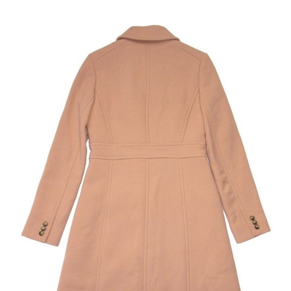 J. Crew Classic Lady Day Peach Coat in Italian DoubleCloth Wool - Picture 4 of 6